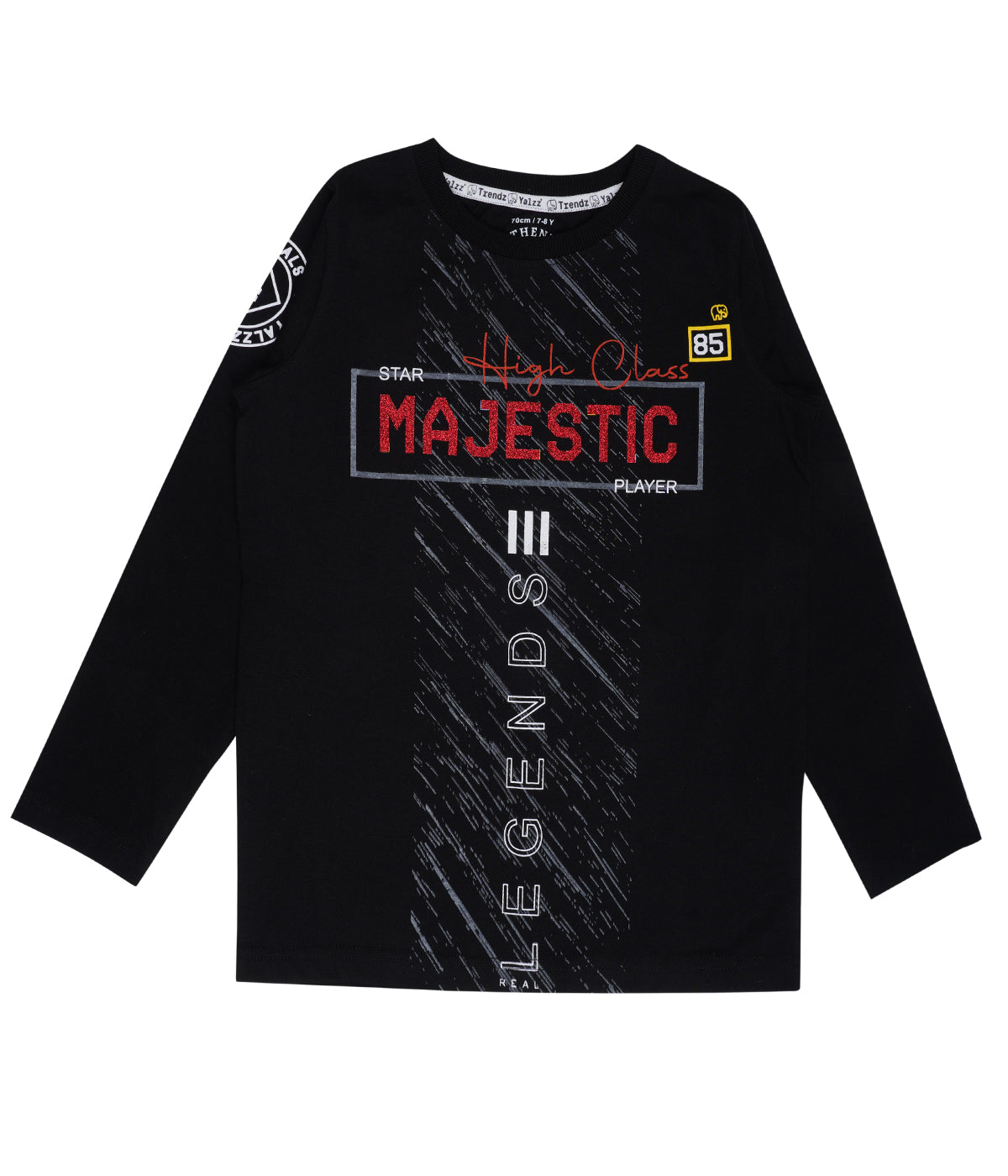 Yalzz Boys fullsleeve printed Tshirt